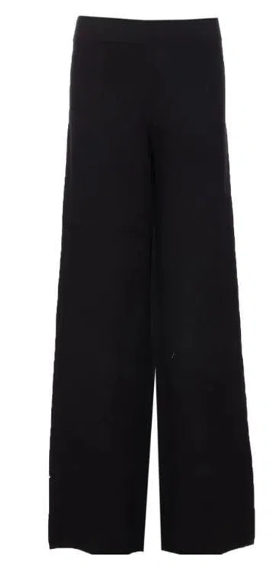 Max Mara Studio Trousers In Black