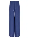 Max Mara Studio Trousers In Blue