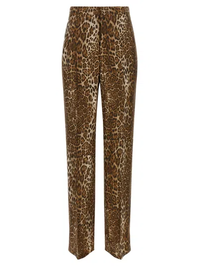 Max Mara Studio Trousers In Brown