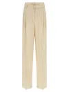 Max Mara Studio Trousers In Cream