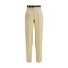 Max Mara Studio Trousers In Neutral