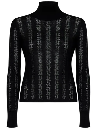 Max Mara Maxmara Studio Zenica Sweater In Black