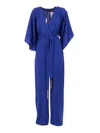 Max Mara Studio Tuta Salopette Ode In Blue