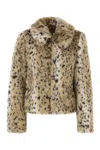 Max Mara Studio Uta - Eco-friendly Fur In Animal Print