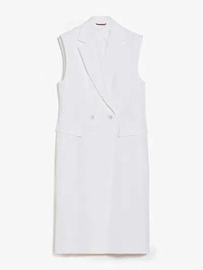 Max Mara Studio Vests In White