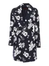 Max Mara Studio Viterbo Overcoat In Multi