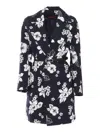 Max Mara Studio Viterbo Overcoat In Blue