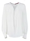 Max Mara Studio 卡米西亚·科尔莫 In White
