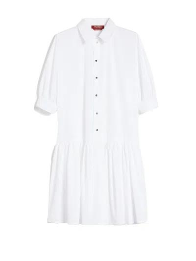 Max Mara Studio White Shirt Dress