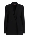 Max Mara Studio Woman Blazer Black Size Xs Viscose, Polyester