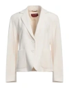 Max Mara White Blazer In White