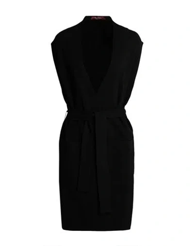 Max Mara Studio Woman Cardigan Black Size M Viscose, Polyester