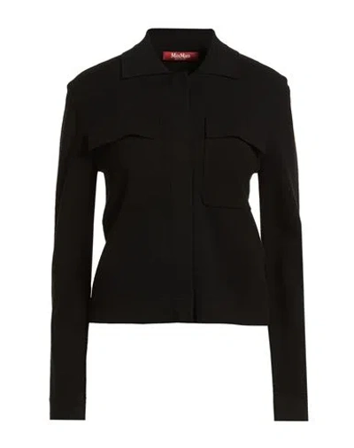 Max Mara Studio Woman Cardigan Black Size S Viscose, Polyester