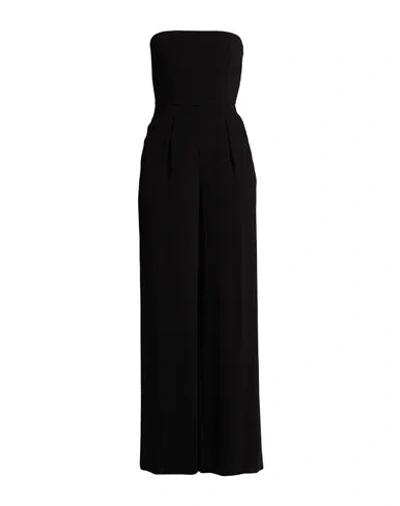 Max Mara Jumpsuit Mit Tiefem Ausschnitt In Black