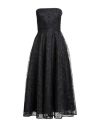 Max Mara Studio Woman Midi Dress Black Size 6 Polyester