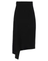 Max Mara Studio Woman Midi Skirt Black Size S Wool, Cashmere