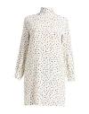 Max Mara Studio Woman Mini Dress Cream Size 8 Silk In White
