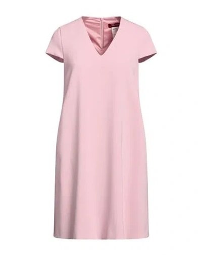 Max Mara Studio Woman Mini Dress Pink Size 0 Triacetate, Polyester