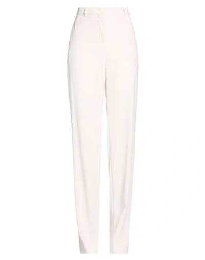 Max Mara Studio Woman Pants Beige Size 10 Virgin Wool