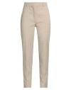 Max Mara Studio Woman Pants Beige Size 6 Cotton, Elastane