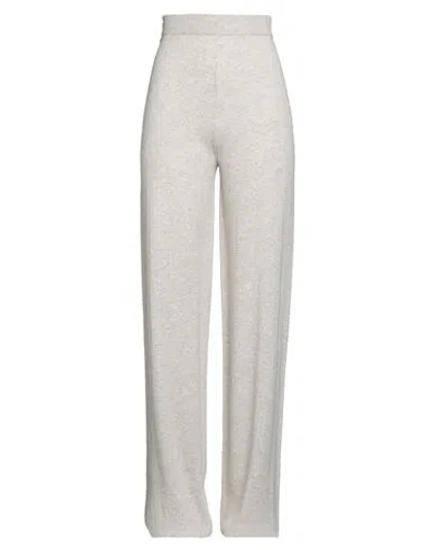 Max Mara Studio Woman Pants Beige Size S Wool, Cashmere In White
