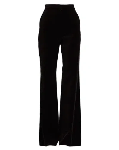 Max Mara Studio Woman Pants Black Size 6 Cotton, Elastane In Black