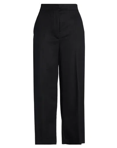Max Mara Studio Woman Pants Black Size 6 Virgin Wool