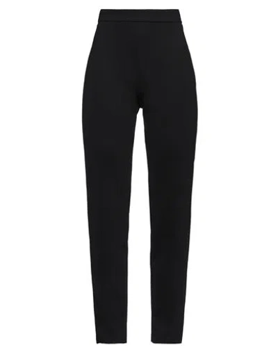 Max Mara Studio Woman Pants Black Size 14 Polyamide, Elastane