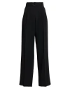 Max Mara Studio Woman Pants Black Size 8 Triacetate, Polyester In Black