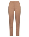 Max Mara Studio Woman Pants Brown Size 12 Cotton, Elastane