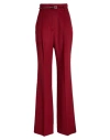 Max Mara Studio Woman Pants Burgundy Size 8 Virgin Wool