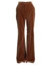 Max Mara Studio Woman Pants Camel Size 10 Cotton, Elastane In Beige