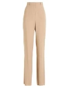 Max Mara Studio Woman Pants Camel Size 16 Virgin Wool