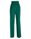 Max Mara Studio Woman Pants Green Size 10 Virgin Wool In Green