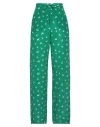 Max Mara Studio Woman Pants Green Size 12 Silk In Green