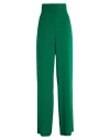 Max Mara Studio Woman Pants Green Size 14 Triacetate, Polyester