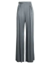Max Mara Studio Woman Pants Grey Size 10 Acetate, Viscose In Grey