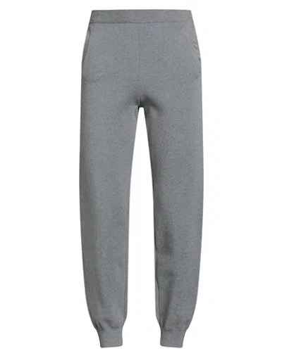 Max Mara Studio Woman Pants Grey Size M Viscose, Polyamide, Wool In Gray
