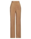 Max Mara Studio Woman Pants Khaki Size 10 Linen In Beige