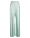 Max Mara Envers Satin Wide Pants In Blue