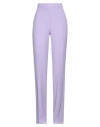 Max Mara Studio Woman Pants Light Purple Size 10 Virgin Wool