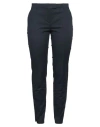 Max Mara Studio Woman Pants Midnight Blue Size 14 Cotton, Elastane