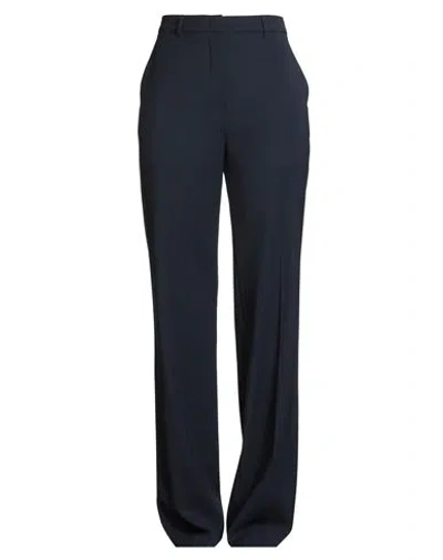 Max Mara Studio Woman Pants Midnight Blue Size 14 Virgin Wool