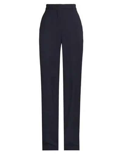 Max Mara Studio Woman Pants Midnight Blue Size 16 Virgin Wool