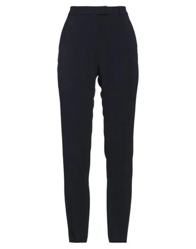 Max Mara Studio Woman Pants Midnight Blue Size 6 Triacetate, Polyester