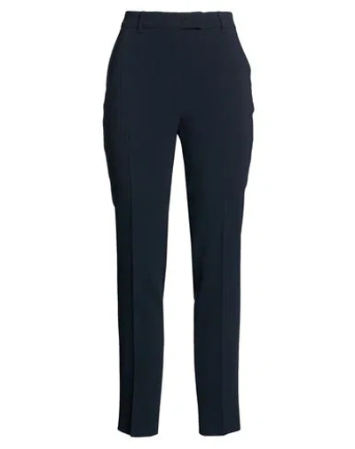 Max Mara Studio Woman Pants Midnight Blue Size 8 Triacetate, Polyester
