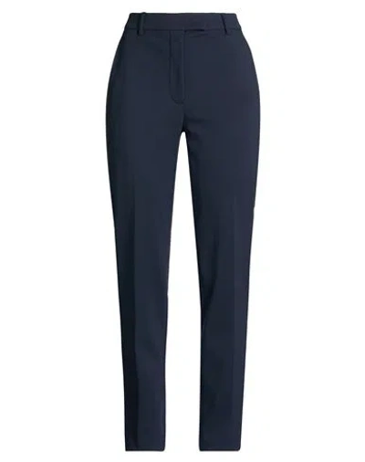 Max Mara Studio Woman Pants Navy Size 10 Viscose, Polyamide, Elastane In Blue