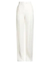 Max Mara Studio Woman Pants Off White Size 10 Linen In White