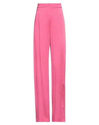 Max Mara Studio Woman Pants Pink Size 10 Acetate, Viscose