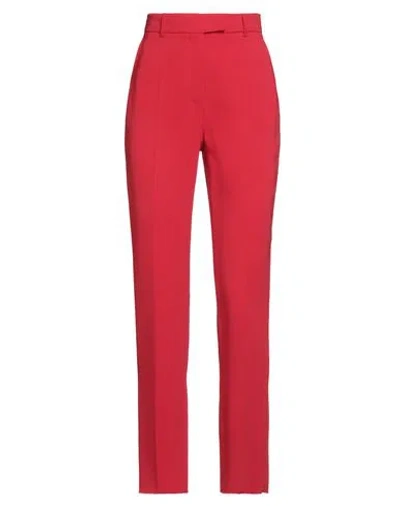 MAX MARA MAX MARA STUDIO WOMAN PANTS RED SIZE 4 TRIACETATE, POLYESTER